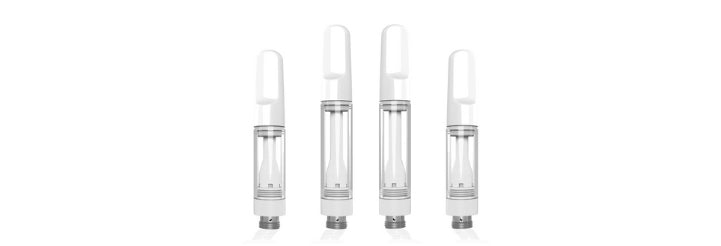 1ml Quartz Core Ceramic Slim Cartridge (Box of 100)