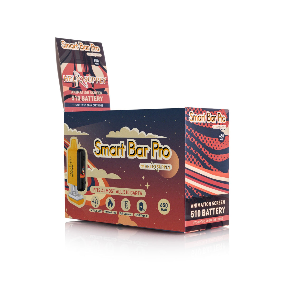 Smart Bar Pro 510 Battery (Wholesale Box of 5)