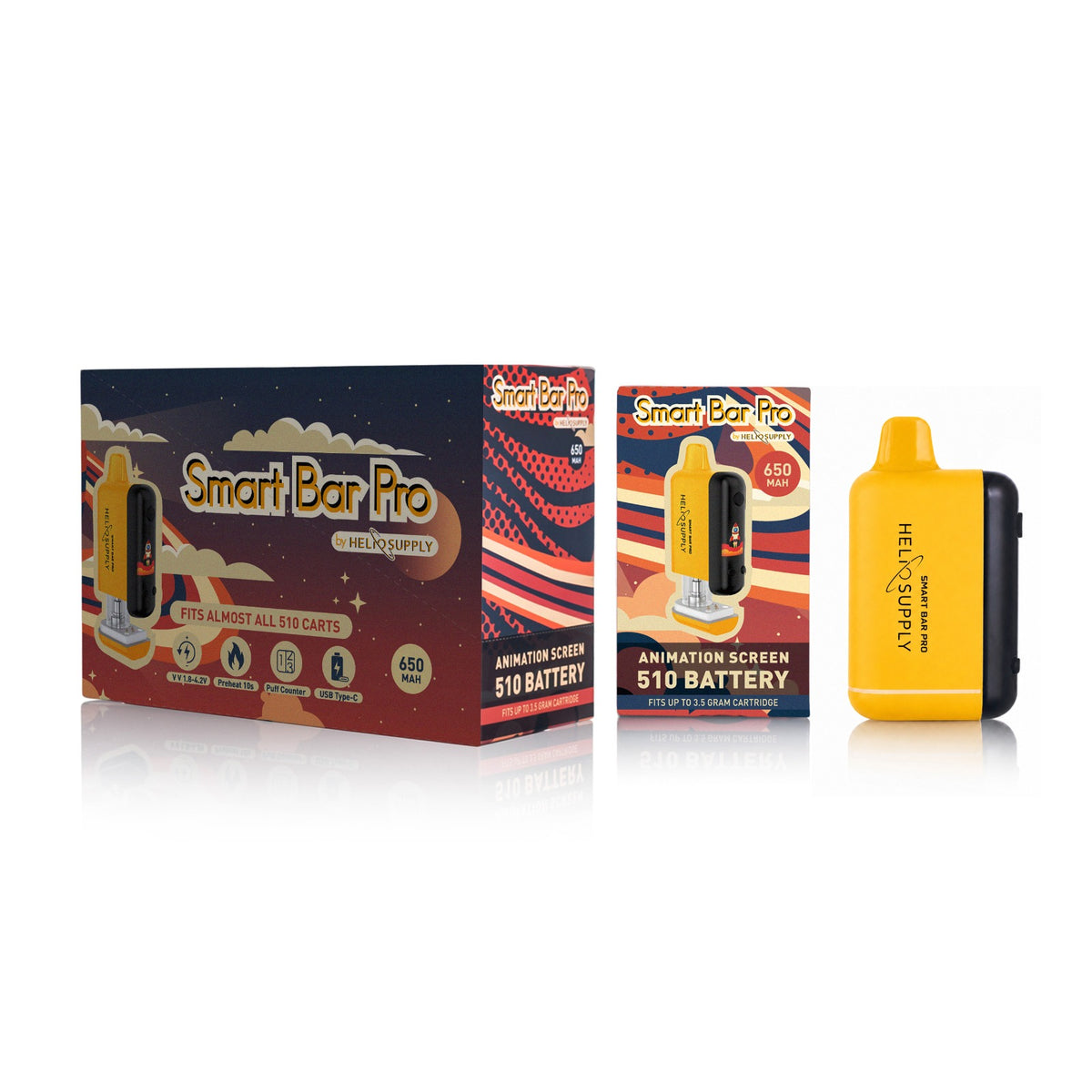 Smart Bar Pro 510 Battery (Wholesale Box of 5)
